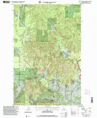 Quartz Mountain Idaho Historical topographic map, 1:24000 scale, 7.5 X 7.5 Minute, Year 1996