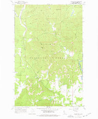 Quartz Mtn Idaho Historical topographic map, 1:24000 scale, 7.5 X 7.5 Minute, Year 1967