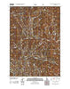 Rabbit Creek Summit Idaho Historical topographic map, 1:24000 scale, 7.5 X 7.5 Minute, Year 2011