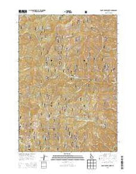 Rabbit Creek Summit Idaho Current topographic map, 1:24000 scale, 7.5 X 7.5 Minute, Year 2013