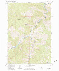 Ramey Hill Idaho Historical topographic map, 1:24000 scale, 7.5 X 7.5 Minute, Year 1962