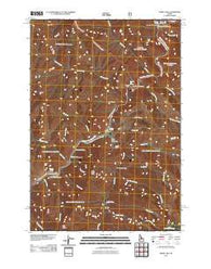 Ramey Hill Idaho Historical topographic map, 1:24000 scale, 7.5 X 7.5 Minute, Year 2011