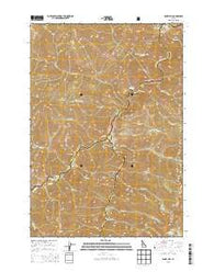 Ramey Hill Idaho Current topographic map, 1:24000 scale, 7.5 X 7.5 Minute, Year 2013
