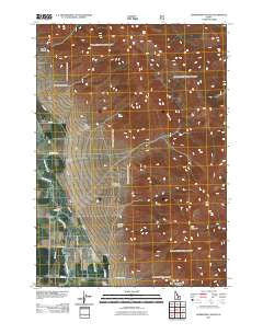 Ramshorn Canyon Idaho Historical topographic map, 1:24000 scale, 7.5 X 7.5 Minute, Year 2011