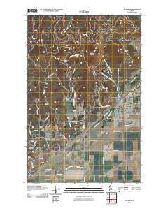 Rathdrum Idaho Historical topographic map, 1:24000 scale, 7.5 X 7.5 Minute, Year 2011