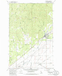 Rathdrum Idaho Historical topographic map, 1:24000 scale, 7.5 X 7.5 Minute, Year 1961