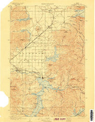 Rathdrum Idaho Historical topographic map, 1:125000 scale, 30 X 30 Minute, Year 1903