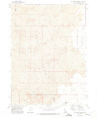 Rattlesnake Butte Idaho Historical topographic map, 1:24000 scale, 7.5 X 7.5 Minute, Year 1972