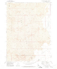 Rattlesnake Butte Idaho Historical topographic map, 1:24000 scale, 7.5 X 7.5 Minute, Year 1972