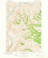 Rattlesnake Ridge Idaho Historical topographic map, 1:24000 scale, 7.5 X 7.5 Minute, Year 1963