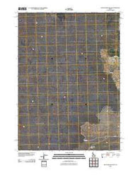 Rattlesnake Butte Idaho Historical topographic map, 1:24000 scale, 7.5 X 7.5 Minute, Year 2010