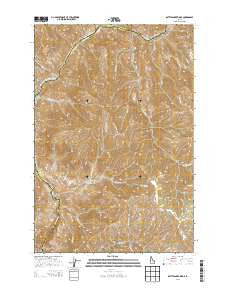 Rattlesnake Ridge Idaho Current topographic map, 1:24000 scale, 7.5 X 7.5 Minute, Year 2013