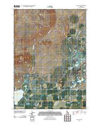Rays Lake Idaho Historical topographic map, 1:24000 scale, 7.5 X 7.5 Minute, Year 2010