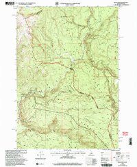Reas Pass Idaho Historical topographic map, 1:24000 scale, 7.5 X 7.5 Minute, Year 2000