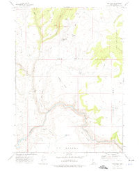 Red Basin Idaho Historical topographic map, 1:24000 scale, 7.5 X 7.5 Minute, Year 1973