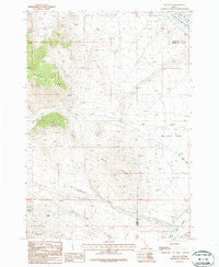 Red Hills Idaho Historical topographic map, 1:24000 scale, 7.5 X 7.5 Minute, Year 1987