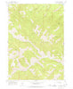 Red Ridge Idaho Historical topographic map, 1:24000 scale, 7.5 X 7.5 Minute, Year 1966