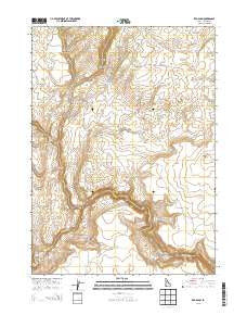 Red Basin Idaho Current topographic map, 1:24000 scale, 7.5 X 7.5 Minute, Year 2013
