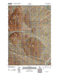 Red Hills Idaho Historical topographic map, 1:24000 scale, 7.5 X 7.5 Minute, Year 2010
