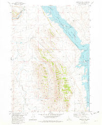 Reservoir Mtn Idaho Historical topographic map, 1:24000 scale, 7.5 X 7.5 Minute, Year 1981