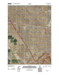 Reverse Idaho Historical topographic map, 1:24000 scale, 7.5 X 7.5 Minute, Year 2011