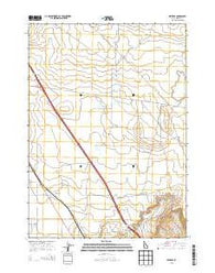Reverse Idaho Current topographic map, 1:24000 scale, 7.5 X 7.5 Minute, Year 2013