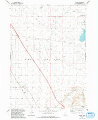 Reverse Idaho Historical topographic map, 1:24000 scale, 7.5 X 7.5 Minute, Year 1992