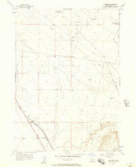 Reverse Idaho Historical topographic map, 1:24000 scale, 7.5 X 7.5 Minute, Year 1956