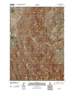 Reynolds Idaho Historical topographic map, 1:24000 scale, 7.5 X 7.5 Minute, Year 2010