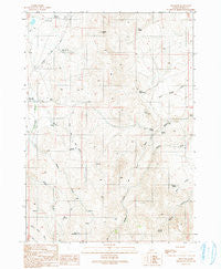 Reynolds Idaho Historical topographic map, 1:24000 scale, 7.5 X 7.5 Minute, Year 1990