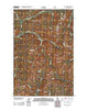 Rhodes Peak Idaho Historical topographic map, 1:24000 scale, 7.5 X 7.5 Minute, Year 2011