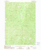 Rice Peak Idaho Historical topographic map, 1:24000 scale, 7.5 X 7.5 Minute, Year 1988