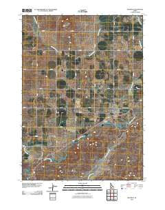 Richfield Idaho Historical topographic map, 1:24000 scale, 7.5 X 7.5 Minute, Year 2010