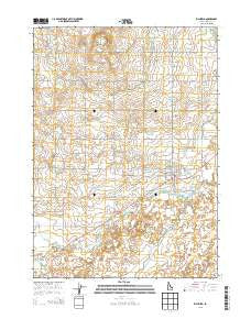 Richfield Idaho Current topographic map, 1:24000 scale, 7.5 X 7.5 Minute, Year 2013