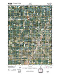 Rigby Idaho Historical topographic map, 1:24000 scale, 7.5 X 7.5 Minute, Year 2010