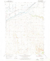 Rigby SE Idaho Historical topographic map, 1:24000 scale, 7.5 X 7.5 Minute, Year 1950