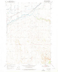 Rigby SE Idaho Historical topographic map, 1:24000 scale, 7.5 X 7.5 Minute, Year 1950