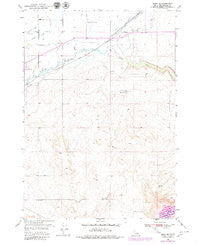 Rigby SE Idaho Historical topographic map, 1:24000 scale, 7.5 X 7.5 Minute, Year 1950