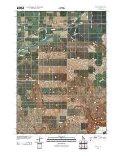 Rigby SE Idaho Historical topographic map, 1:24000 scale, 7.5 X 7.5 Minute, Year 2010