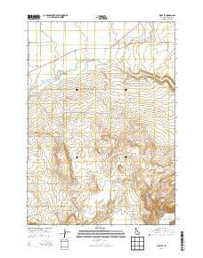 Rigby SE Idaho Current topographic map, 1:24000 scale, 7.5 X 7.5 Minute, Year 2013