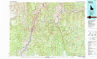 Riggins Idaho Historical topographic map, 1:100000 scale, 30 X 60 Minute, Year 1987