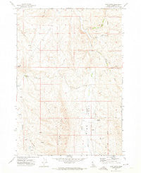 Riley Butte Idaho Historical topographic map, 1:24000 scale, 7.5 X 7.5 Minute, Year 1970