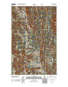 Ritz Idaho Historical topographic map, 1:24000 scale, 7.5 X 7.5 Minute, Year 2011