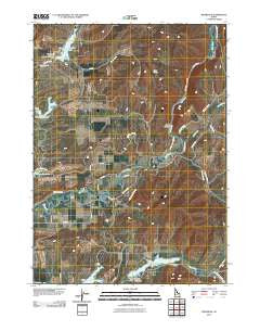 Riverdale Idaho Historical topographic map, 1:24000 scale, 7.5 X 7.5 Minute, Year 2010