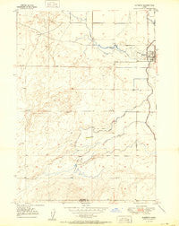 Roberts Idaho Historical topographic map, 1:24000 scale, 7.5 X 7.5 Minute, Year 1950