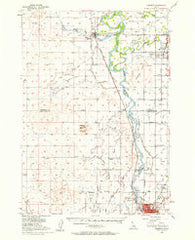 Roberts Idaho Historical topographic map, 1:62500 scale, 15 X 15 Minute, Year 1949