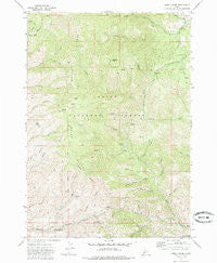 Robie Creek Idaho Historical topographic map, 1:24000 scale, 7.5 X 7.5 Minute, Year 1949