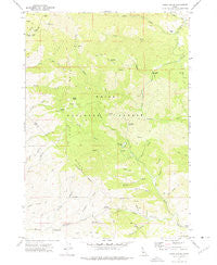 Robie Creek Idaho Historical topographic map, 1:24000 scale, 7.5 X 7.5 Minute, Year 1972