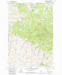 Robinson Lake Idaho Historical topographic map, 1:24000 scale, 7.5 X 7.5 Minute, Year 1960