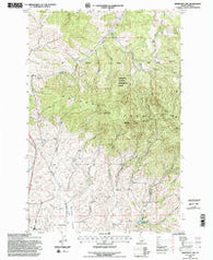 Robinson Lake Idaho Historical topographic map, 1:24000 scale, 7.5 X 7.5 Minute, Year 1994